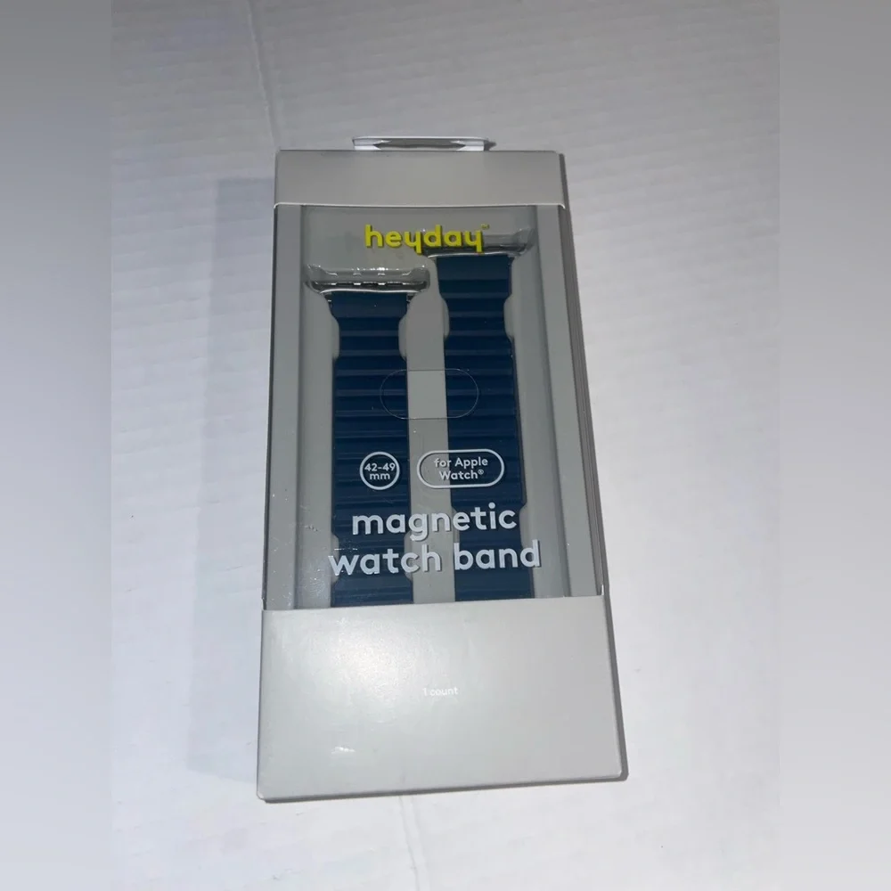 Heyday Midnight Blue Magnetic Watch Band New Sealed For Apple Watch 42 - 49 mm